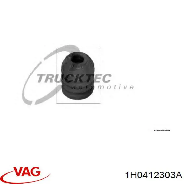 Купити 1H0412303A VAG Буфер-відбійник амортизатора переднього