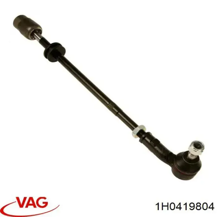 Тяга рульова в зборі, права VAG 1H0419804 ціна, від 22.68 USD