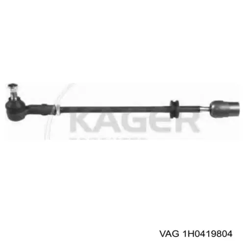 Купити 1H0419804 VAG Тяга рульова в зборі, права