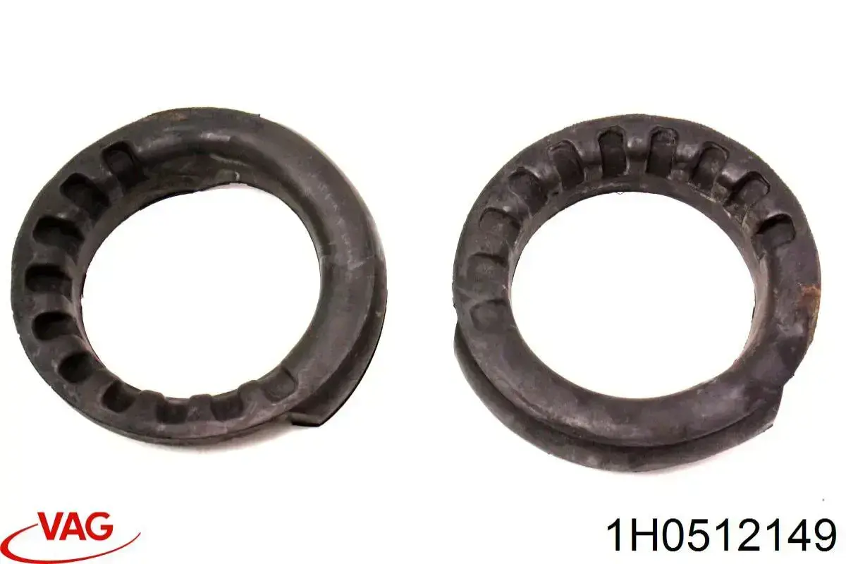 1H0512149 VAG проставка (гумове кільце пружини задньої, верхня)