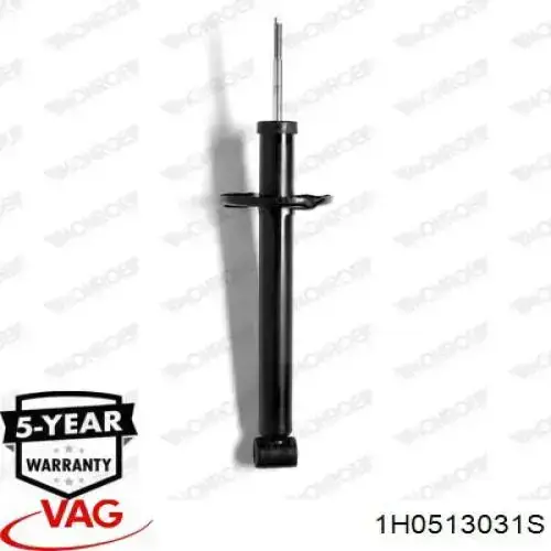Купити 1H0513031S VAG Стійка амортизатора задня