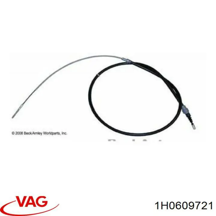 Гальмо стоянкове VAG 1H0609721