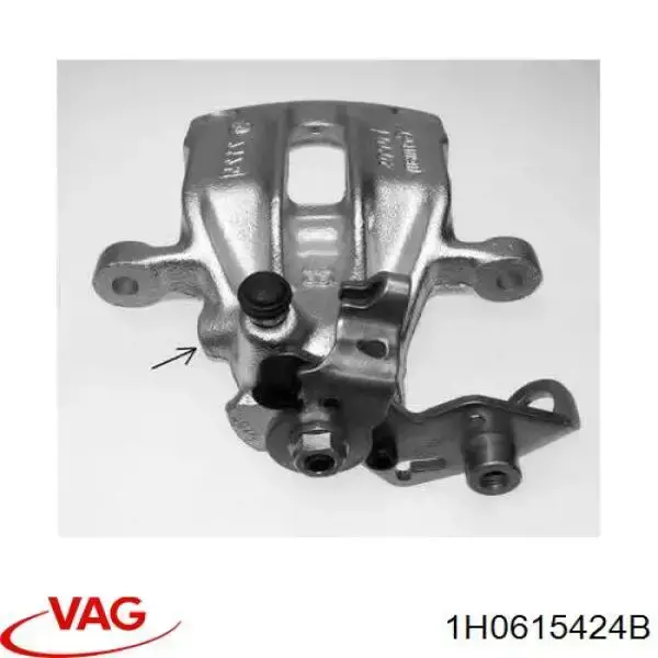 Супорт гальмівний задній правий VAG 1H0615424B ціна, від 67.47 USD
