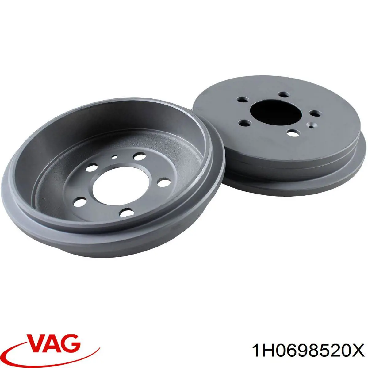 Гальма робочі задні ножні і гальмівні барабани VAG 1H0698520X