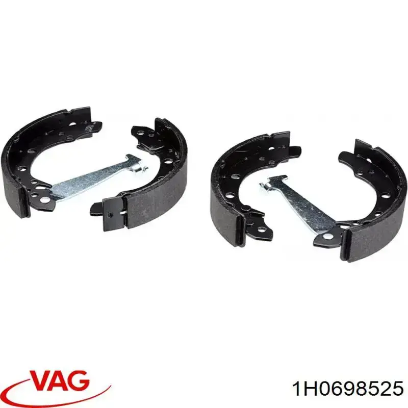 Купити 1H0698525 VAG Колодки гальмові задні, барабанні