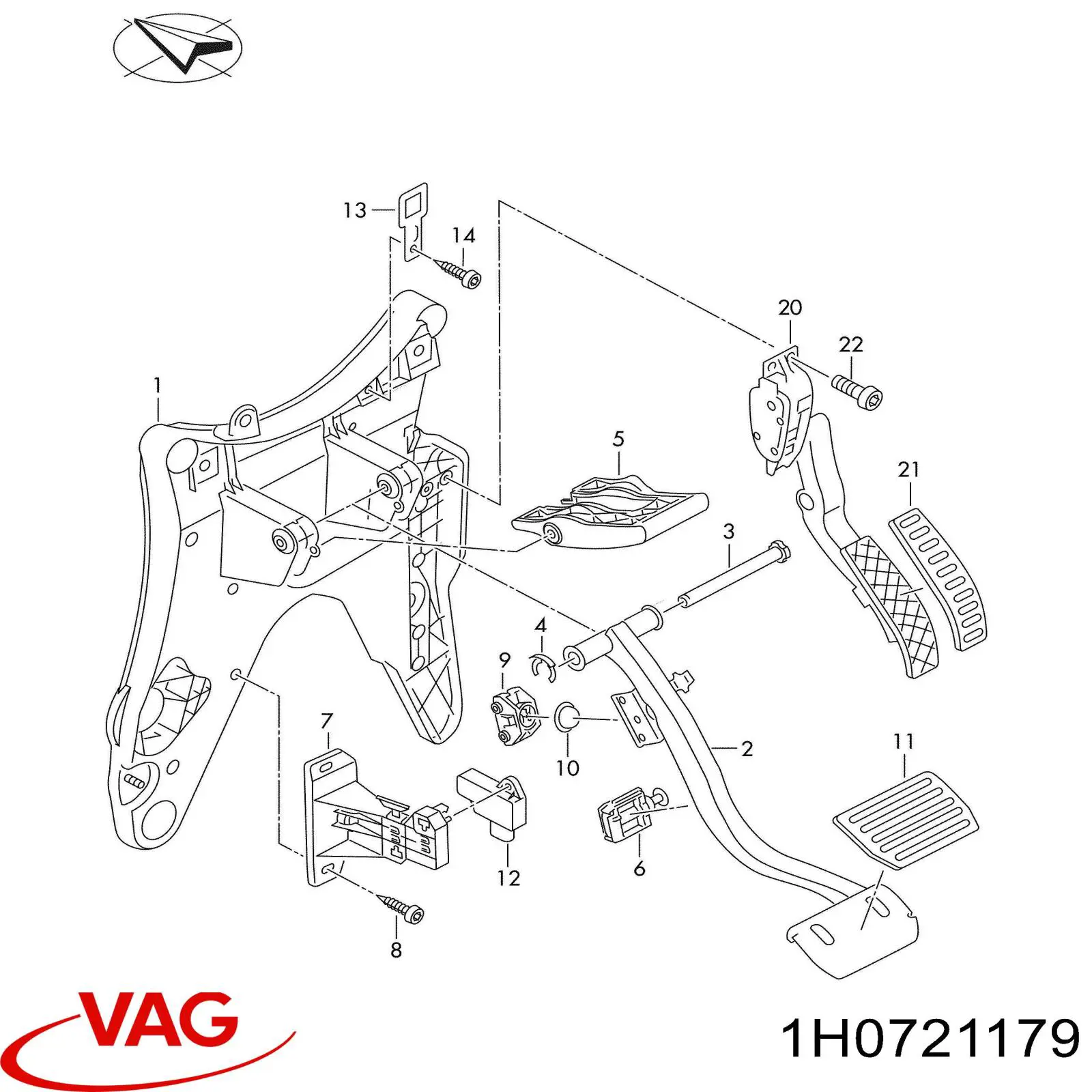 Купити 1H0721179 VAG 