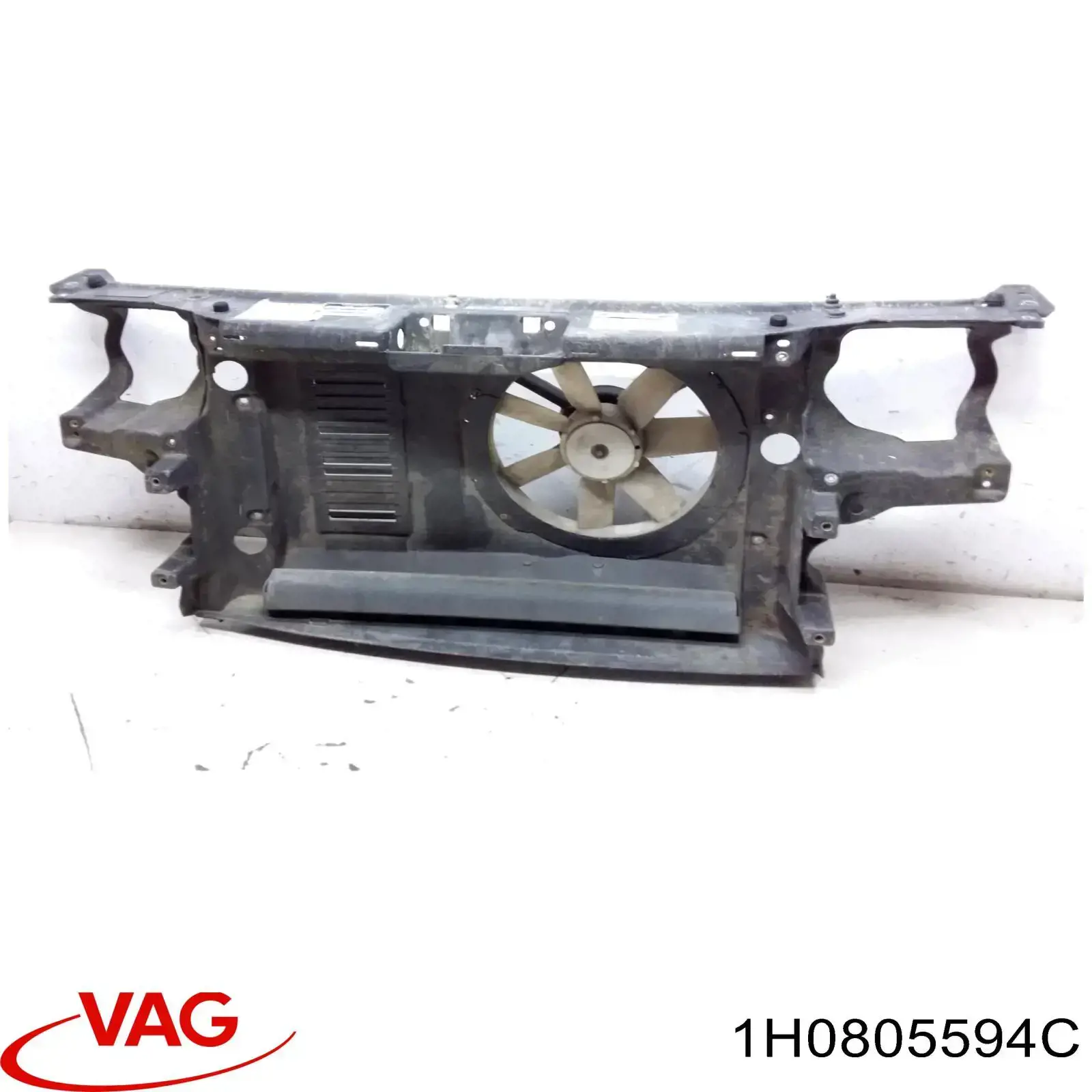 1H0805594C VAG супорт радіатора в зборі/монтажна панель кріплення фар