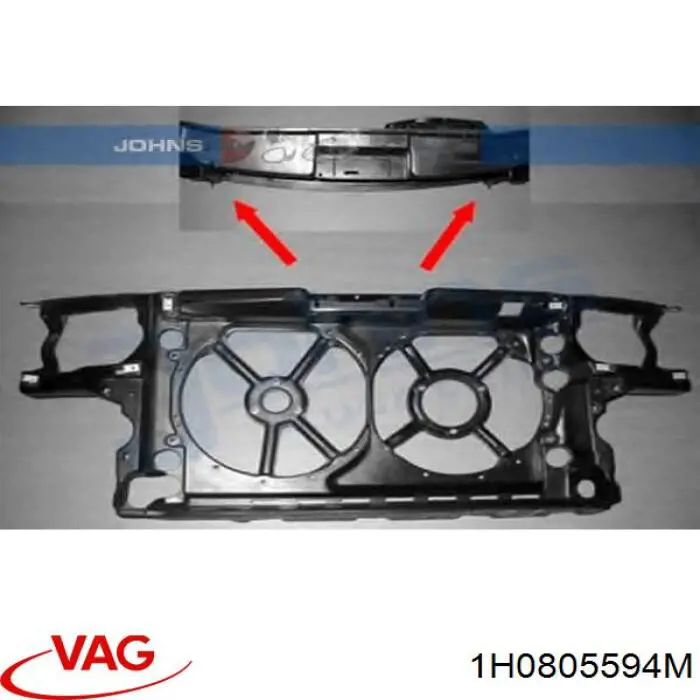 Панель передня VAG 1H0805594M ціна, від  USD