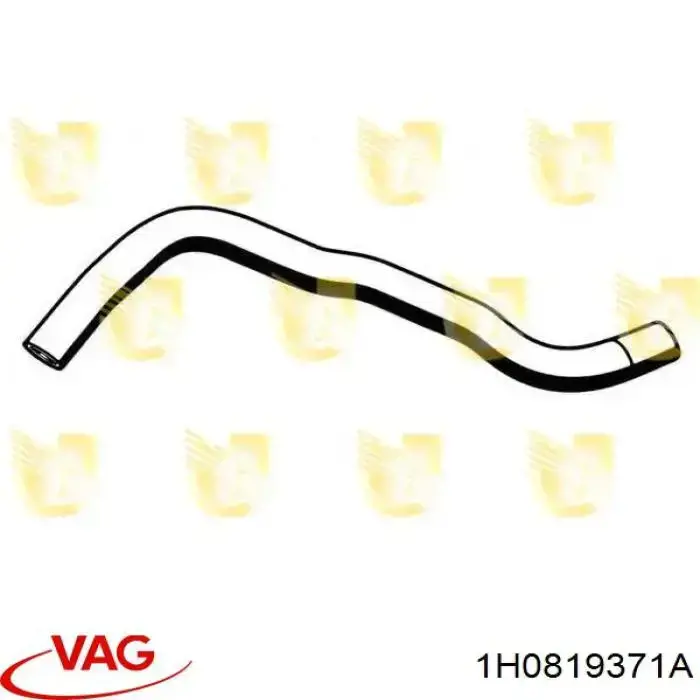 Шланг радіатора опалювача/пічки, подача VAG 1H0819371A ціна, від 5.46 USD