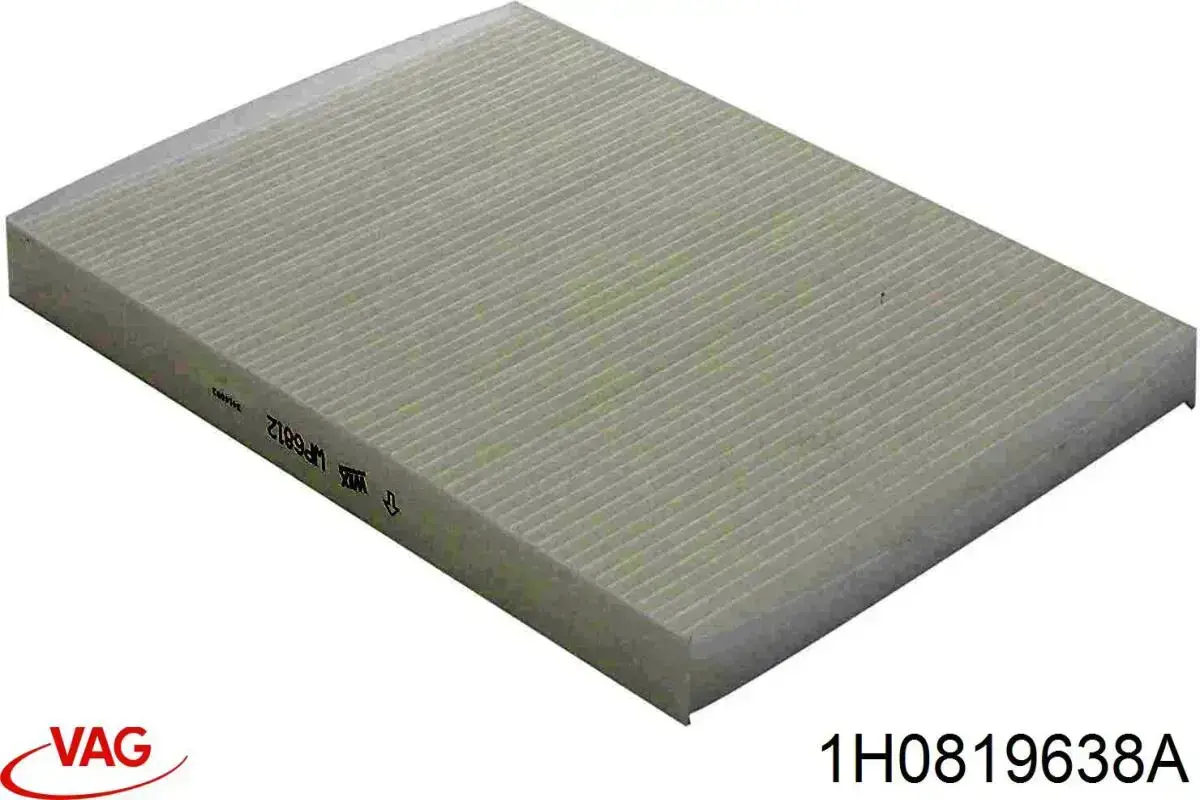 Фільтр повітряний обігрівача VAG 1H0819638A ціна, від 4.50 USD