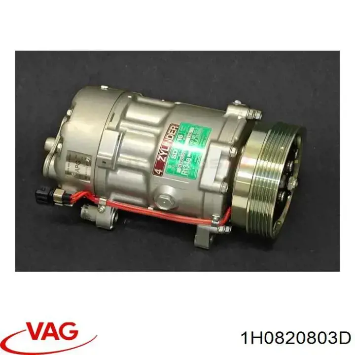 Компресор системи кондиціювання VAG 1H0820803D ціна, від 64.18 USD