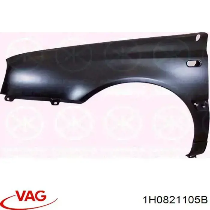 Ліве переднє крило VAG 1H0821105B ціна, від 40.07 USD