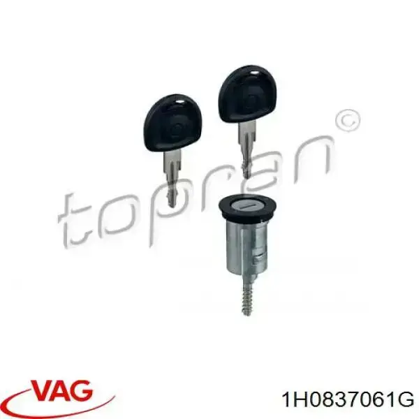 Внутрішня частина замку передніх дверей VAG 1H0898061G ціна, від 7.40 USD