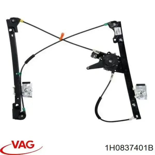Купити 1H0837401B VAG Механізм стеклопідйомника водійських дверей