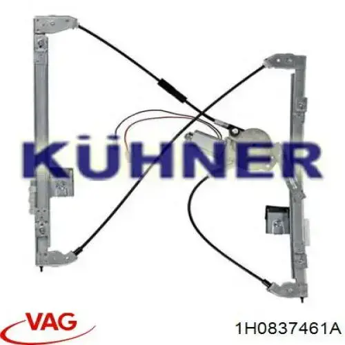 Купити 1H0837461A VAG Механізм стеклопідйомника водійських дверей