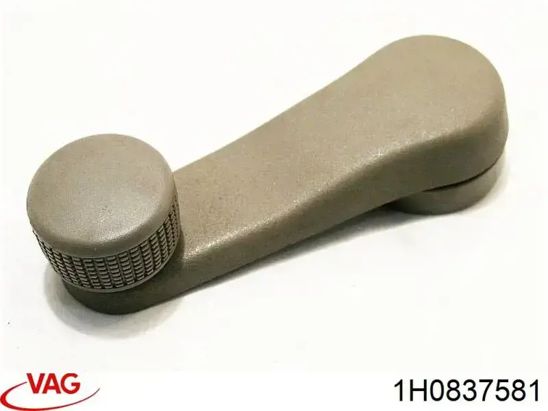 Ручка підйому скла дверей, переднього 1H0837581 VAG