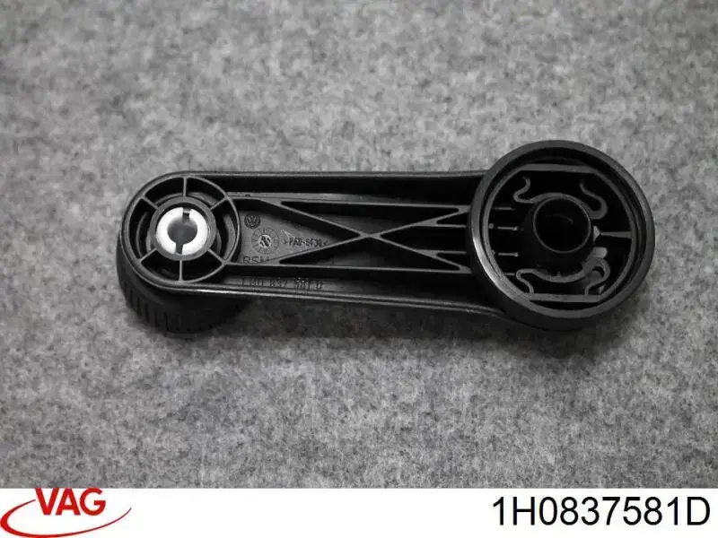 Ручка підйому скла двері, переднього VAG 1H0837581D