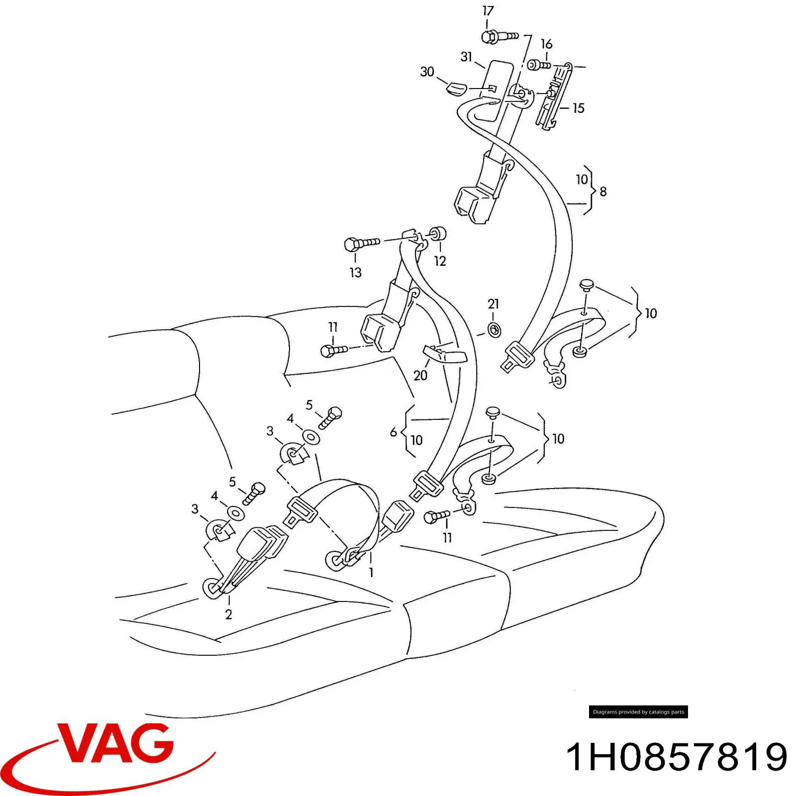 1H0857819 VAG 
