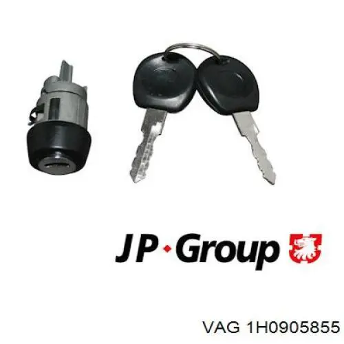 Личинка замка запалювання VAG 1H0905855 ціна, від 6.33 USD
