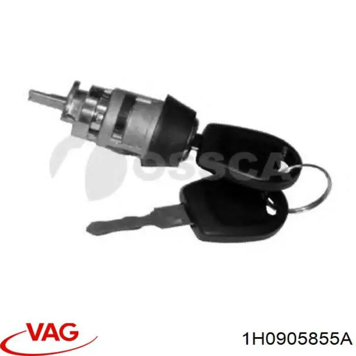 Купити 1H0905855A VAG Личинка замка запалювання