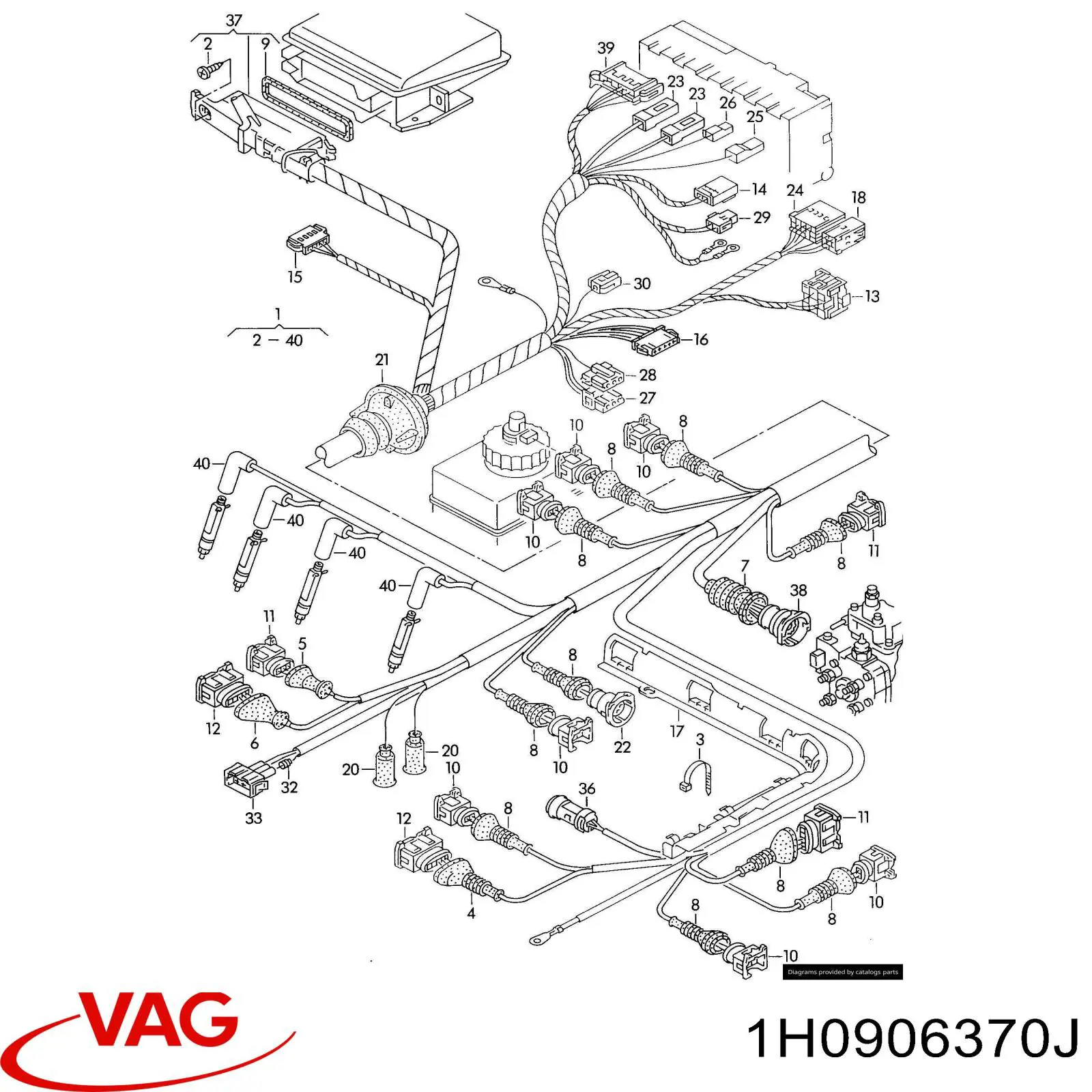  VAG 1H0906370 ціна, від 14.28 USD