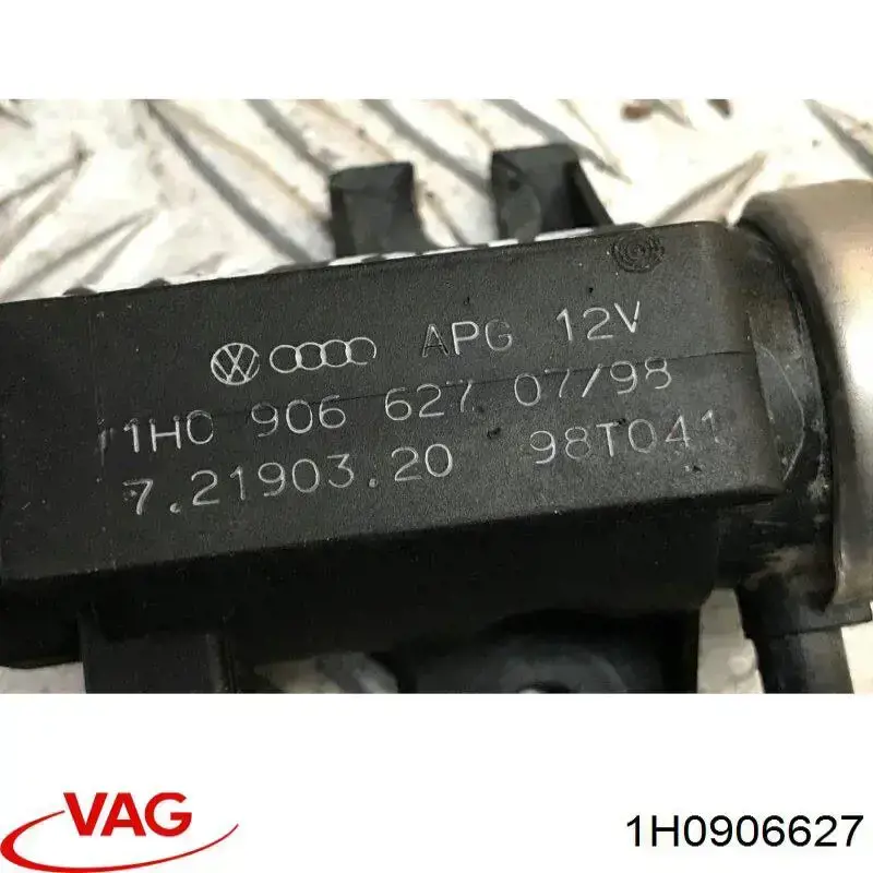 Купити 1H0906627 VAG Клапан перетворювач тиску наддуву (соленоїд)