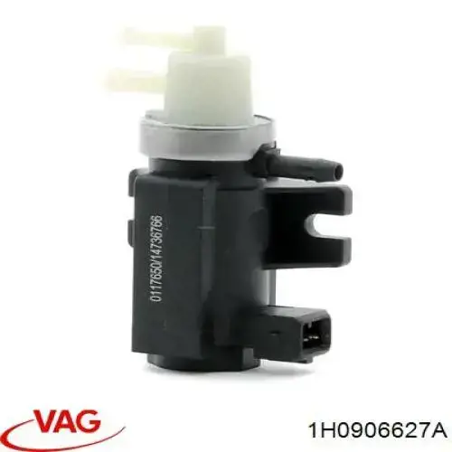 Купити 1H0906627A VAG Клапан перетворювач тиску наддуву (соленоїд)