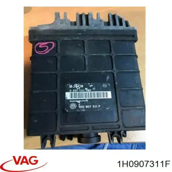 1H0907311F VAG модуль (блок керування (ЕБУ) двигуном)