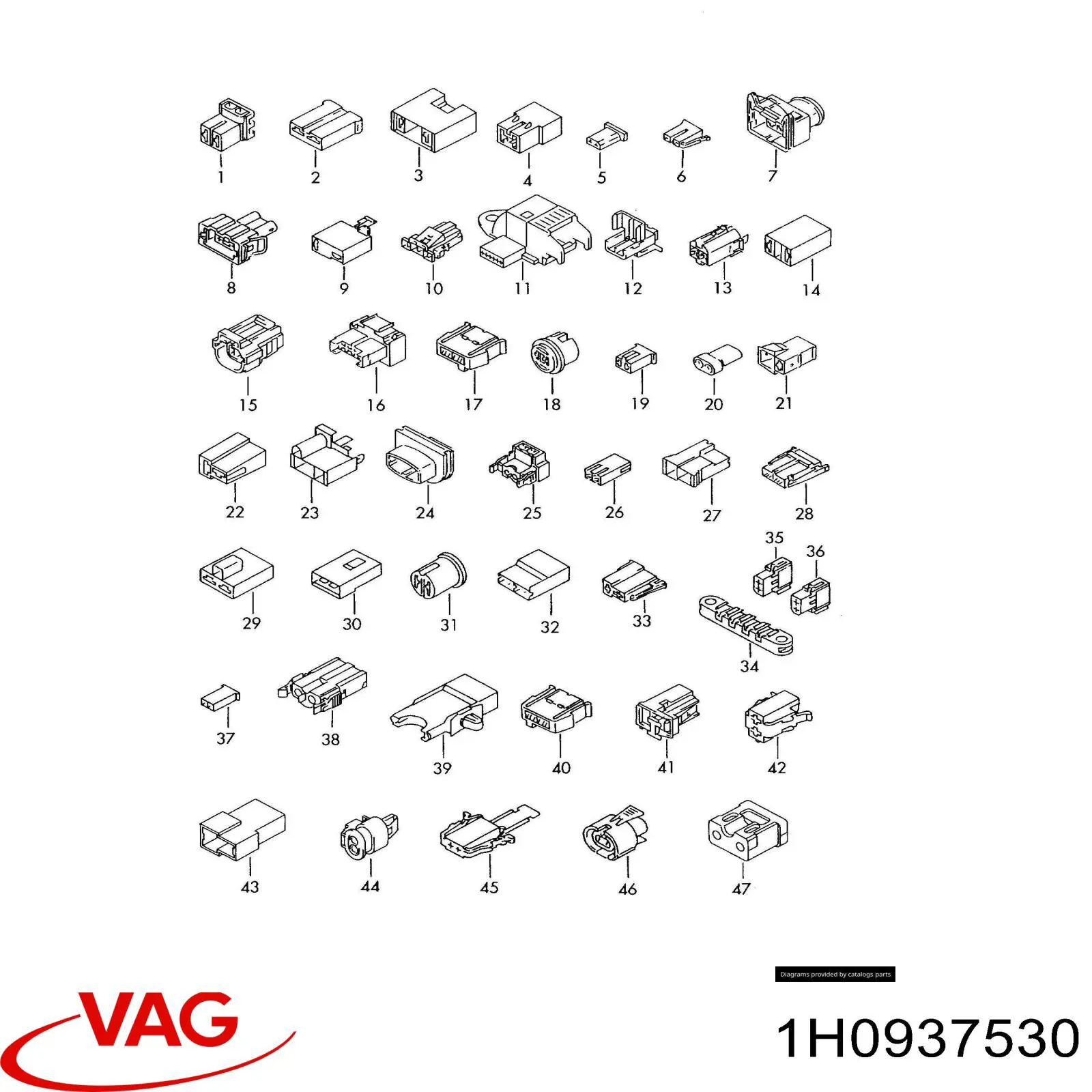 VAG 1H0937530 ціна, від 5.07 USD