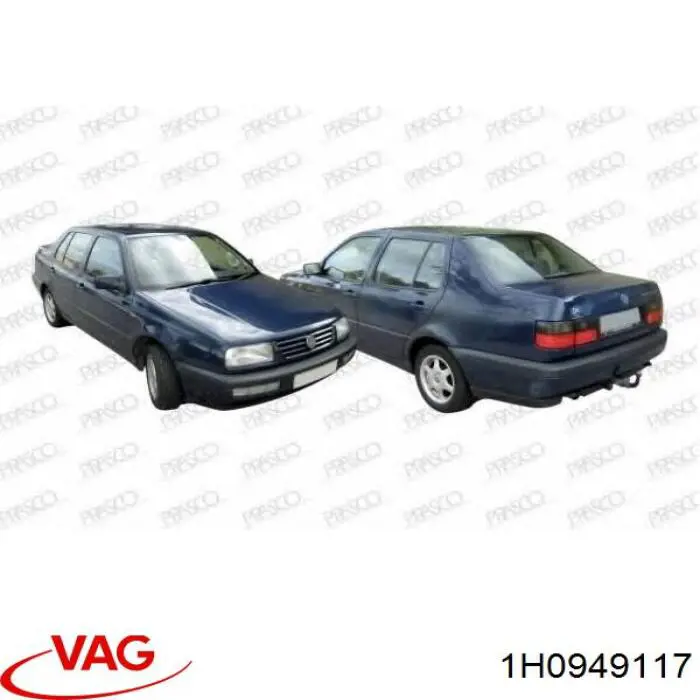 Повторювач повороту на крилі Polcar 9538195E ціна, від 3.66 USD