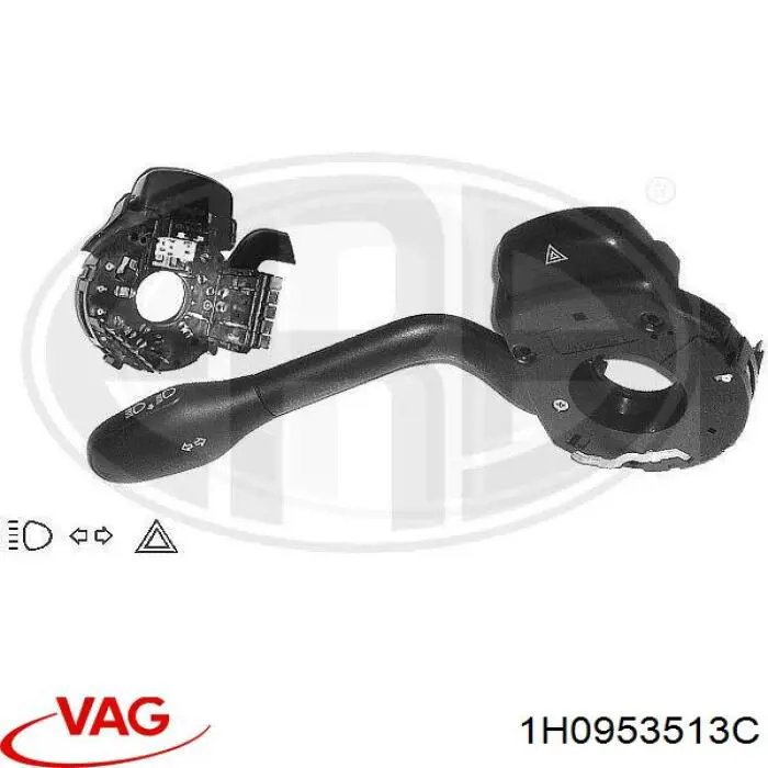 Купити 1H0953513C VAG Перемикач підрульовий, лівий