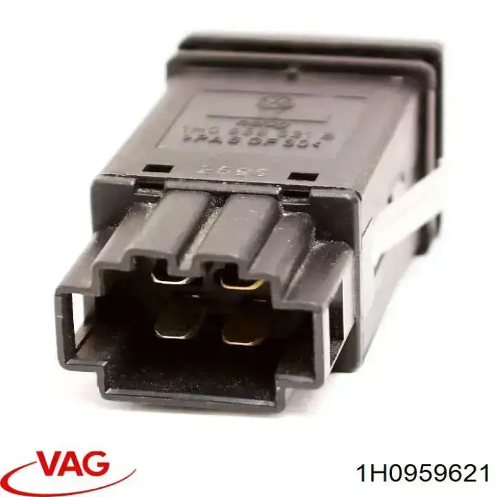 Вимикач обігріву заднього скла VAG 1H0959621 ціна, від 5.07 USD