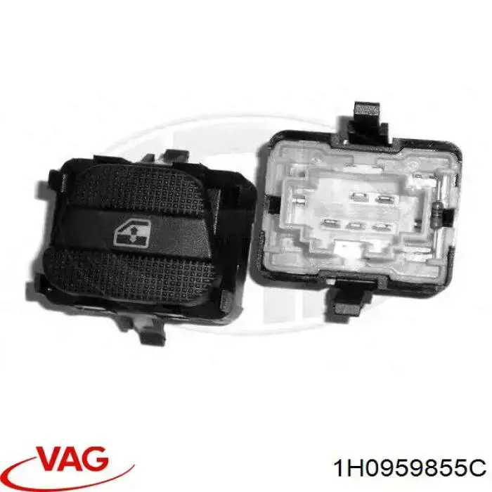 1H0959855C VAG Кнопка підйомника заднього скла