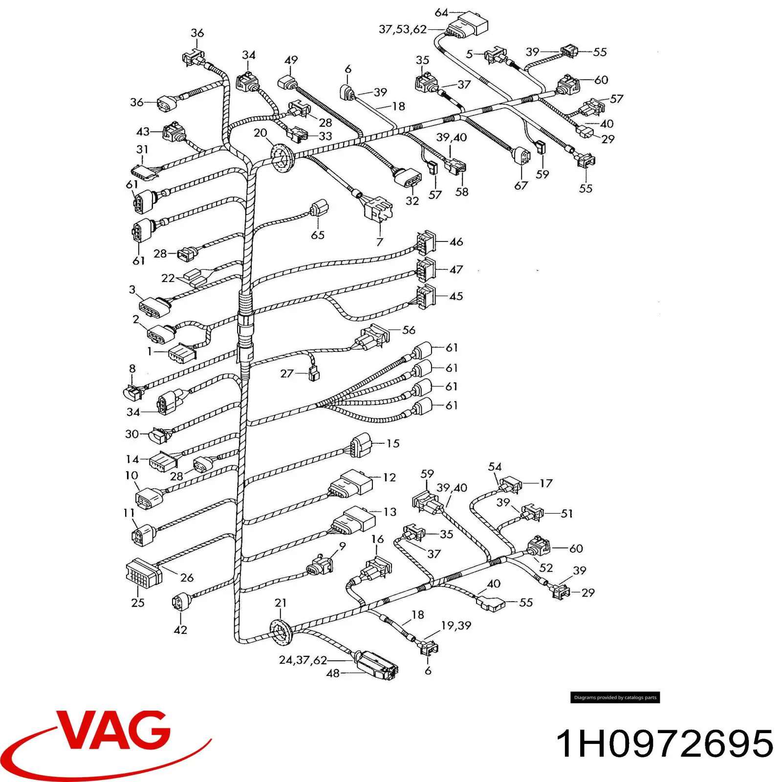 Купити 1H0972695 VAG 