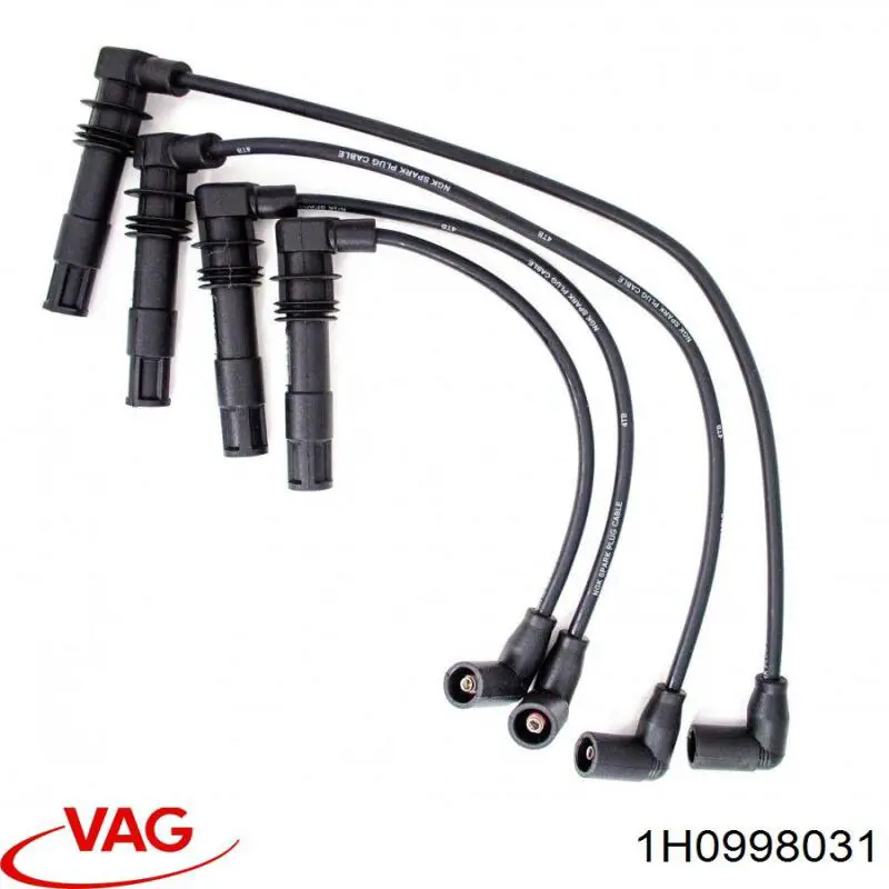 Дроти запалювання VAG 1H0998031 ціна, від 14.62 USD