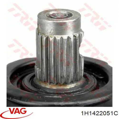 Рульова рейка 1HM422055D VAG