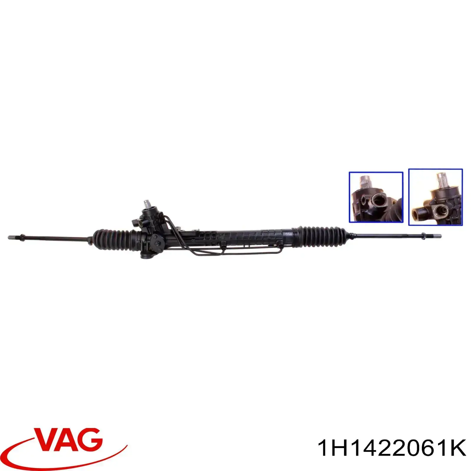 Управління рульове в зборі VAG 1H1422061K ціна, від 153.61 USD