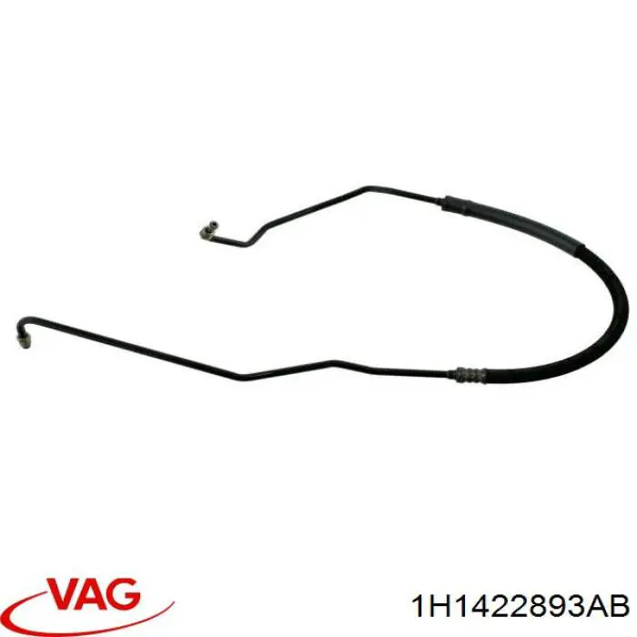 Патрубок високого тиску гідропідсилювача VAG 1H1422893AB ціна, від 54.54 USD