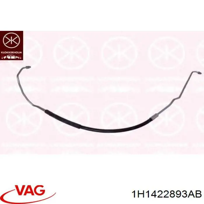 1H1422893AB VAG Трубка високого тиску ГПК
