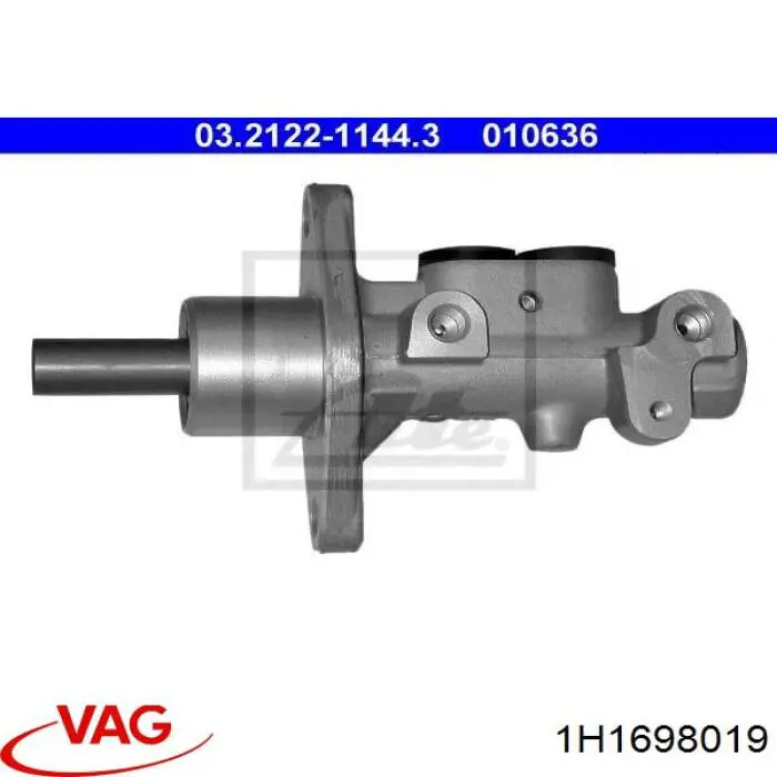 Циліндр головний гальма (Гідротормоз) VAG 1H1698019 ціна, від 60.22 USD