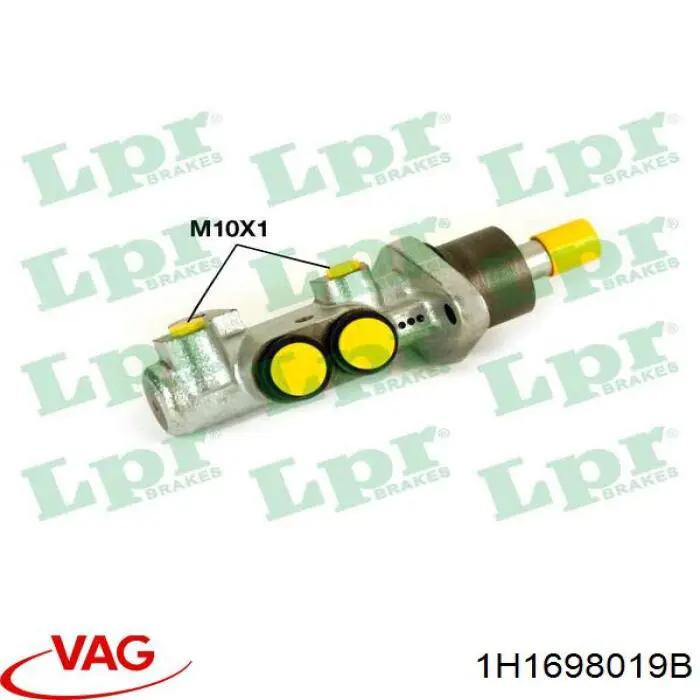 Головний гальмівний циліндр 1H1698019B VAG
