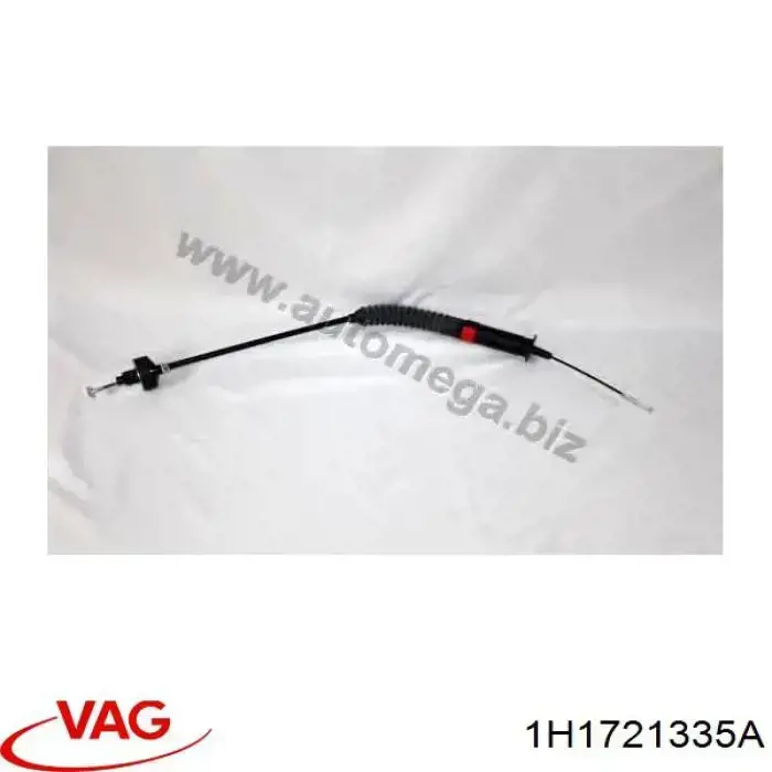 Купити 1H1721335A VAG Трос зчеплення