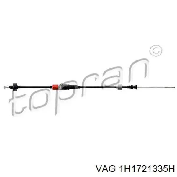 Трос зчеплення VAG 1H1721335H ціна, від 17.67 USD