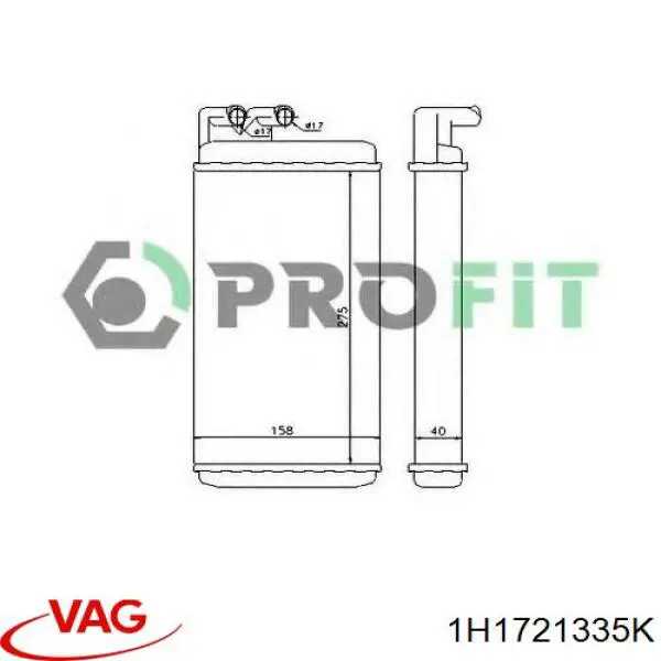 Трос зчеплення VAG 1H1721335K ціна, від 16.03 USD