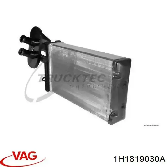 Радіатор пічки (обігрівача) VAG 1H1819030A ціна, від 12.79 USD