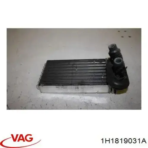 Радіатор пічки (обігрівача) VAG 1H1819031A ціна, від 12.69 USD