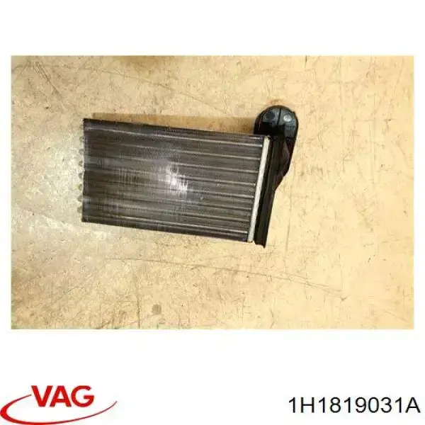 Радіатор пічки (обігрівача) VAG 1H1819031A ціна, від 12.69 USD