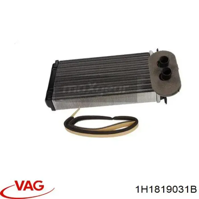 Радіатор пічки 1H1819031B VAG