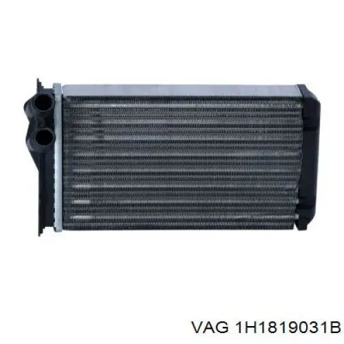 Радіатор пічки (обігрівача) VAG 1H1819031B ціна, від 12.79 USD