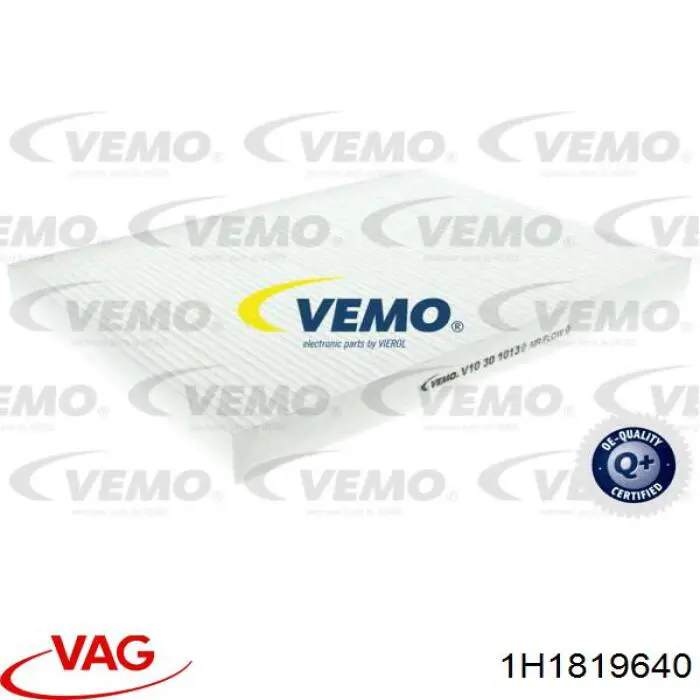 Купити 1H1819640 VAG Фільтр салону вугільний